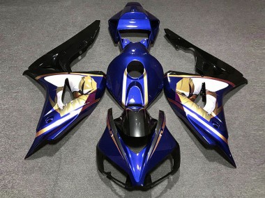 06-07 Bleu & Or CBR1000RR Carénage Moto
