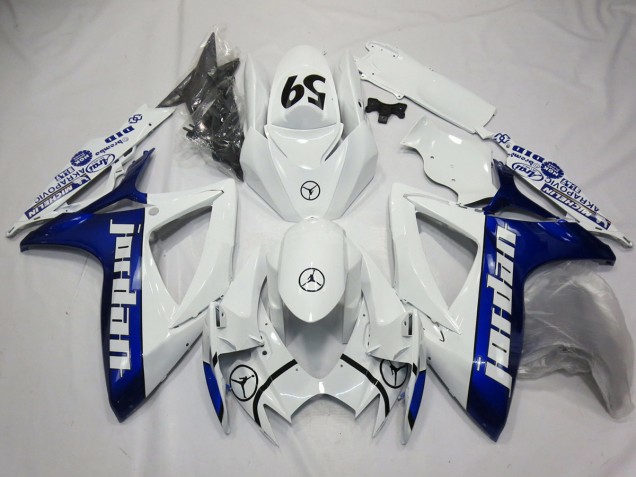06-07 Blu Jordan GSXR 600-750 Carénage Moto 06-07 Blu Jordan GSXR 600-750 Carénage Moto