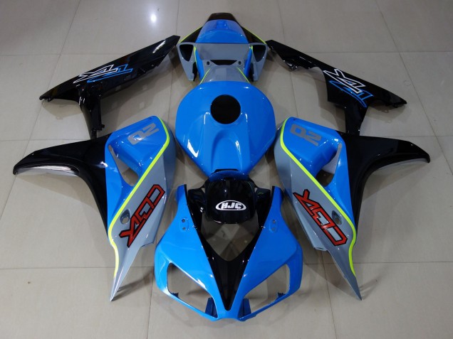 06-07 Cbr Personnalisé Bleu & Noir CBR1000RR Carénage Moto 06-07 Cbr Personnalisé Bleu & Noir CBR1000RR Carénage Moto