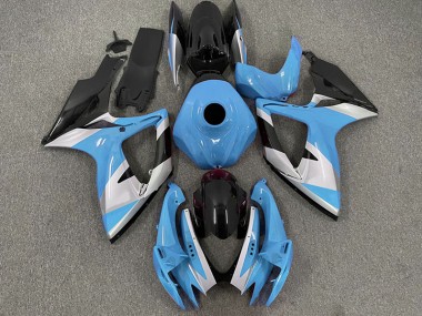 06-07 Conception Bleu Clair GSXR 600-750 Carénage Moto