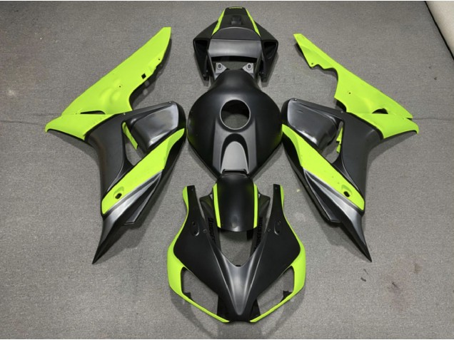06-07 Gris Mat Noir & Vert CBR1000RR Carénage Moto 06-07 Gris Mat Noir & Vert CBR1000RR Carénage Moto
