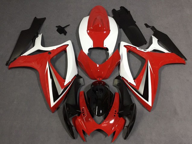 06-07 Modèle Rouge GSXR 600-750 Carénage Moto 06-07 Modèle Rouge GSXR 600-750 Carénage Moto