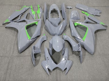 06-07 Nardo & Garniture Verte GSXR 600-750 Carénage Moto