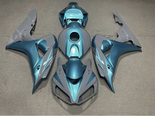 06-07 Nardo Gris & Bleu Clair CBR1000RR Carénage Moto 06-07 Nardo Gris & Bleu Clair CBR1000RR Carénage Moto