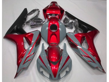 06-07 Nardo Gris & Rouge CBR1000RR Carénage Moto