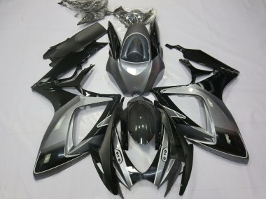 06-07 Noir Gris Spécial GSXR 600-750 Carénage Moto