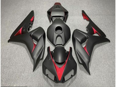 06-07 Noir Mat & Bleu Clair CBR1000RR Carénage Moto
