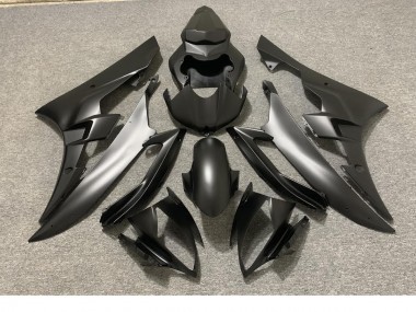 06-07 Noir Mat Complet R6 Carénage Moto