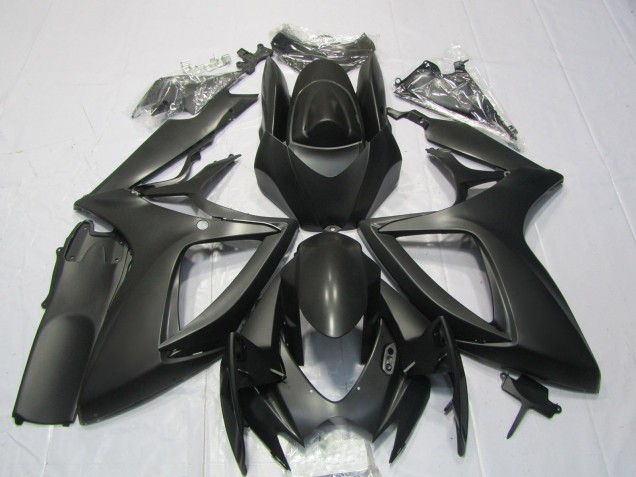 06-07 Noir Mat GSXR 600-750 Carénage Moto 06-07 Noir Mat GSXR 600-750 Carénage Moto