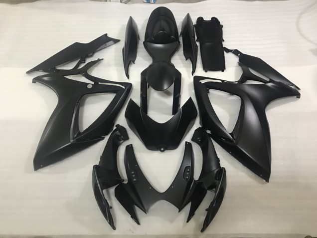 06-07 Noir Mat GSXR 600-750 Carénage Moto 06-07 Noir Mat GSXR 600-750 Carénage Moto