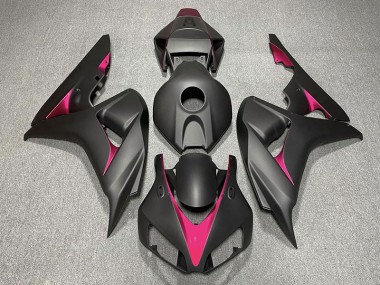 06-07 Noir Mat & Rose CBR1000RR Carénage Moto