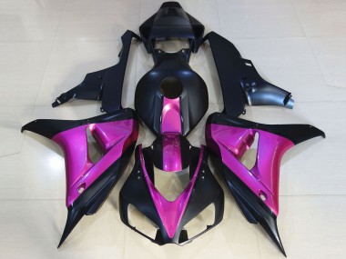 06-07 Noir Mat & Rose CBR1000RR Carénage Moto