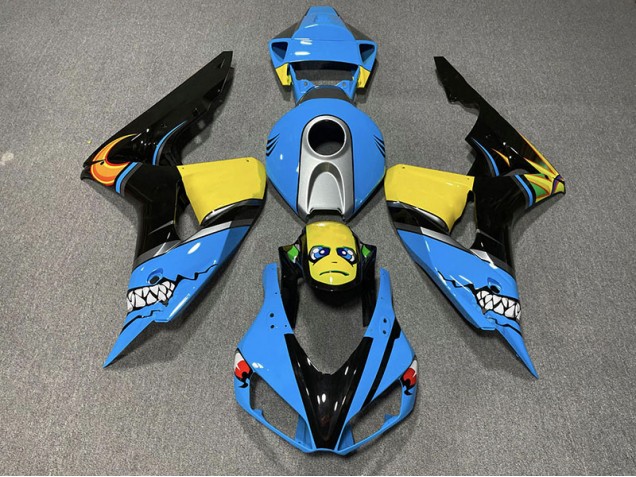 06-07 Requin Bleu CBR1000RR Carénage Moto 06-07 Requin Bleu CBR1000RR Carénage Moto