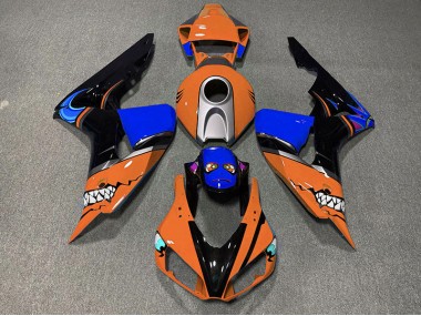 06-07 Requin Orange CBR1000RR Carénage Moto