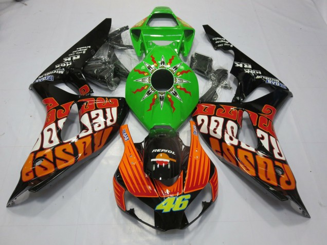 06-07 Rossi Chaux CBR1000RR Carénage Moto 06-07 Rossi Chaux CBR1000RR Carénage Moto