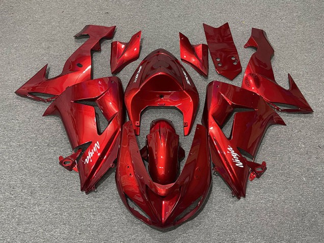 06-07 Rouge Bonbon ZX10R Carénage Moto 06-07 Rouge Bonbon ZX10R Carénage Moto