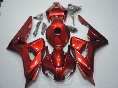 06-07 Rouge Foncé CBR1000RR Carénage Moto