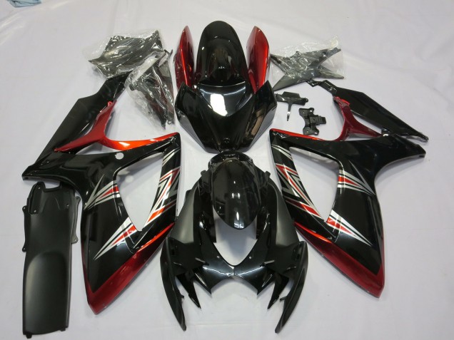 06-07 Tricolore GSXR 600-750 Carénage Moto 06-07 Tricolore GSXR 600-750 Carénage Moto