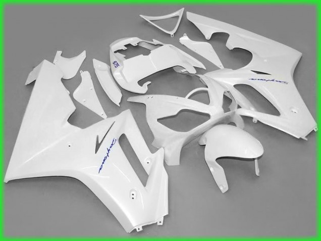06-08 Blanc Brillant Daytona 675 Carénage Moto 06-08 Blanc Brillant Daytona 675 Carénage Moto