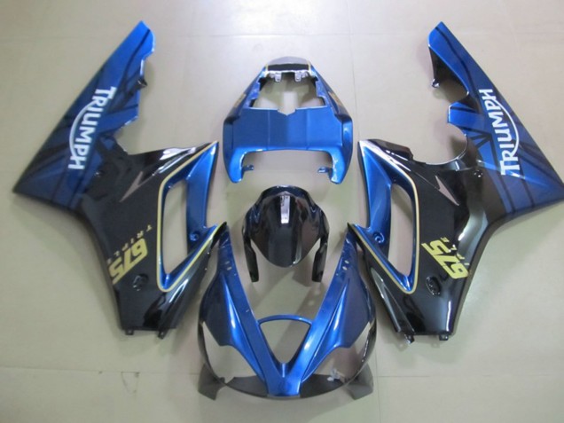 06-08 Bleu & Noir Daytona 675 Carénage Moto 06-08 Bleu & Noir Daytona 675 Carénage Moto