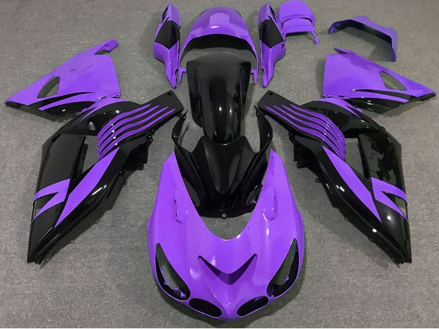 06-11 Violet Vif ZX14R Carénage Moto 06-11 Violet Vif ZX14R Carénage Moto