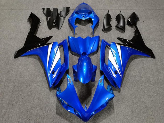 07-08 Bleu Blanc & Noir R1 Carénage Moto 07-08 Bleu Blanc & Noir R1 Carénage Moto