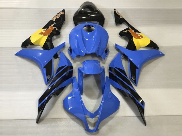 07-08 Bleu & Orange Taureau CBR600RR Carénage Moto 07-08 Bleu & Orange Taureau CBR600RR Carénage Moto