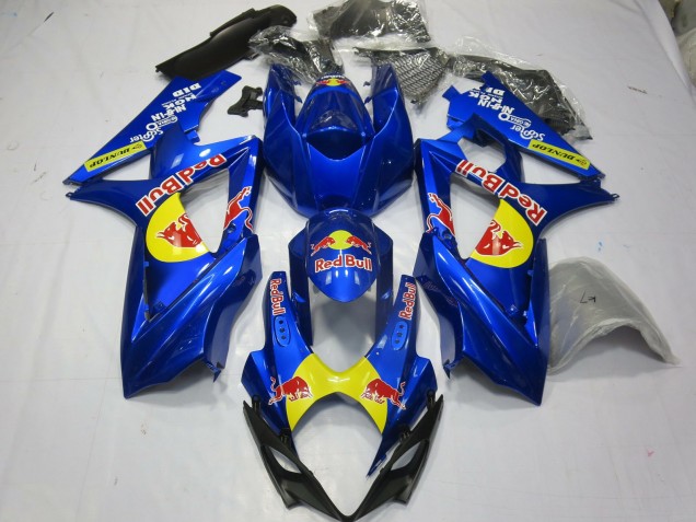 07-08 Bleu Rouge Taureau GSXR 1000 Carénage Moto 07-08 Bleu Rouge Taureau GSXR 1000 Carénage Moto