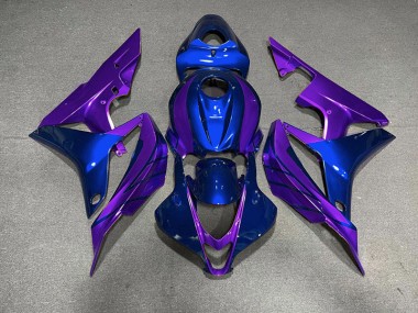 07-08 Bleu Violet CBR600RR Carénage Moto