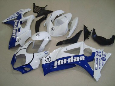 07-08 Blu Jordan GSXR 1000 Carénage Moto