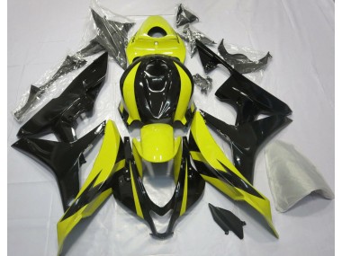 07-08 Conception Jaune & Noire OEM CBR600RR Carénage Moto
