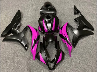 07-08 Design Noir Mat & Rose CBR600RR Carénage Moto