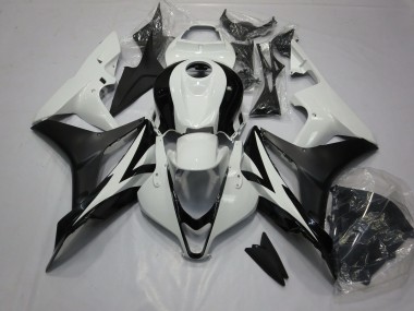 07-08 Nettoyer Le Noir & Le Blanc CBR600RR Carénage Moto