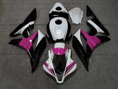 07-08 Noir Blanc & Rose CBR600RR Carénage Moto