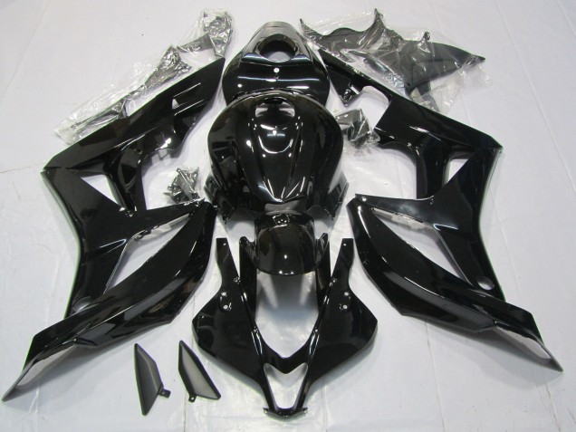 07-08 Noir Brillant CBR600RR Carénage Moto 07-08 Noir Brillant CBR600RR Carénage Moto