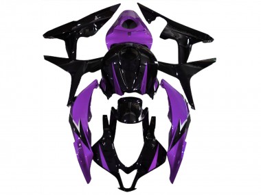07-08 Noir Brillant & Violet CBR600RR Carénage Moto
