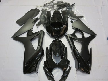 07-08 Noir Mat Noir Brillant GSXR 1000 Carénage Moto