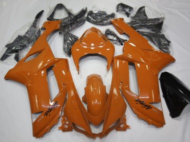 07-08 Orange Brillant ZX6R Carénage Moto