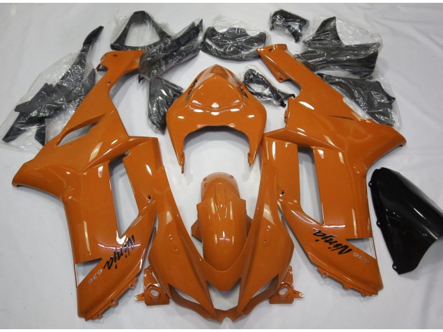 07-08 Orange Brillant ZX6R Carénage Moto 07-08 Orange Brillant ZX6R Carénage Moto
