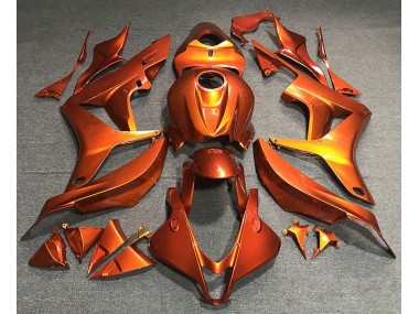 07-08 Orange Plat CBR600RR Carénage Moto
