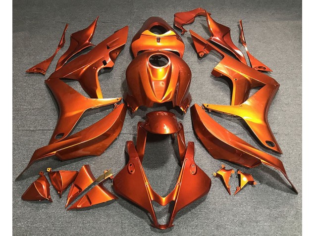 07-08 Orange Plat CBR600RR Carénage Moto 07-08 Orange Plat CBR600RR Carénage Moto