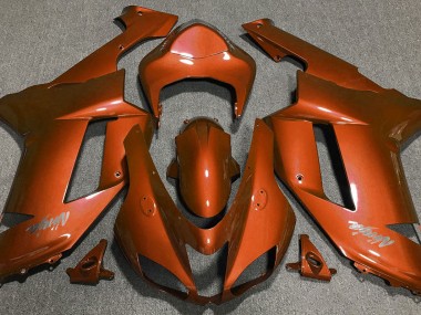 07-08 Orange Tigre ZX6R Carénage Moto