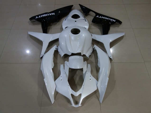 07-08 Perle Blanche CBR600RR Carénage Moto 07-08 Perle Blanche CBR600RR Carénage Moto