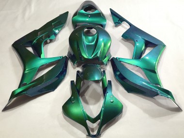 07-08 Plaine Vert Émeraude CBR600RR Carénage Moto