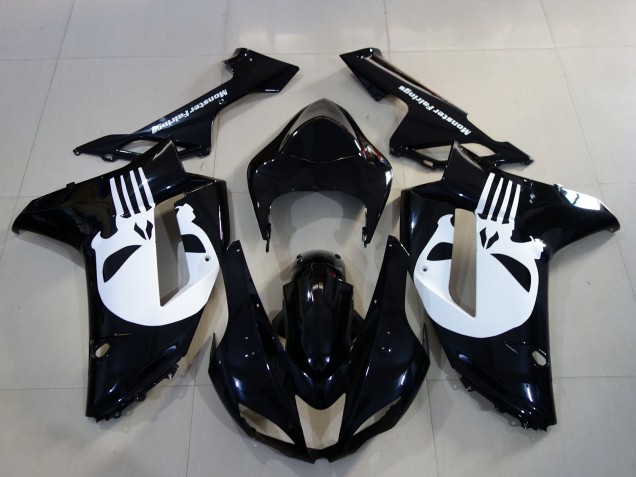 07-08 Punisher Personnalisé ZX6R Carénage Moto 07-08 Punisher Personnalisé ZX6R Carénage Moto