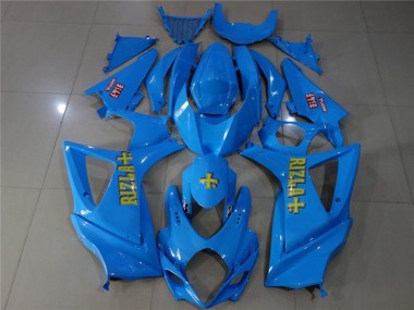 07-08 Rizla Bleue GSXR 1000 Carénage Moto