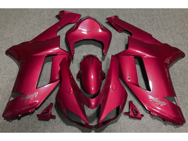 07-08 Rouge Bonbon ZX6R Carénage Moto 07-08 Rouge Bonbon ZX6R Carénage Moto