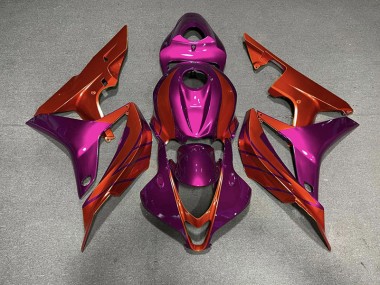 07-08 Rouge Violet CBR600RR Carénage Moto