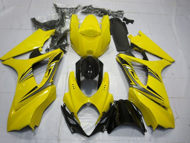 07-08 Style Jaune OEM GSXR 1000 Carénage Moto 07-08 Style Jaune OEM GSXR 1000 Carénage Moto