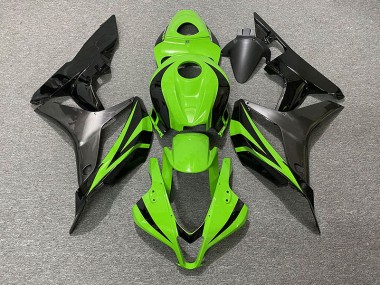 07-08 Style Vert Électrique OEM & Gris CBR600RR Carénage Moto